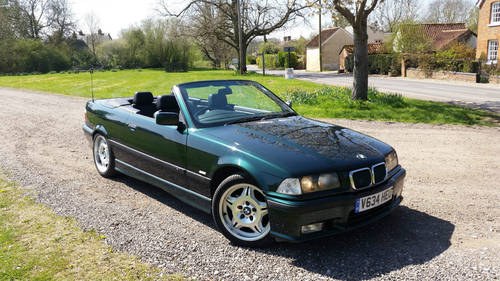 1999 99 E36 BMW 323I Convertible Mtec Green Only 67k! SOLD