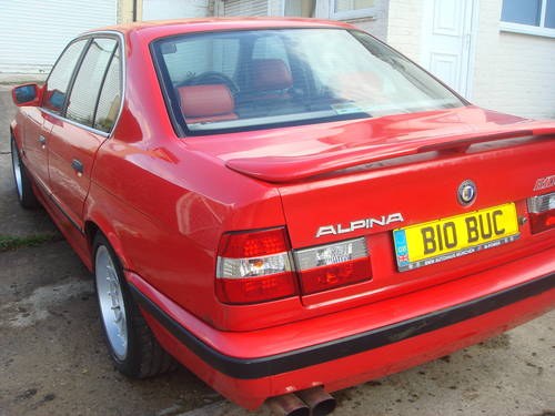 1989 BMW E34 Alpina B10 3.5 Restoration Project SOLD