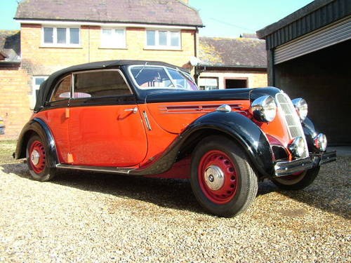 1937 A rare opportunity to buy a convertible BMW 326  In vendita