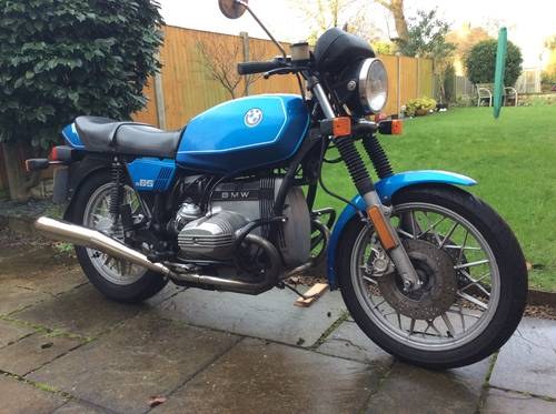 1981 BMW R65. totally original. Very low mileage SOLD