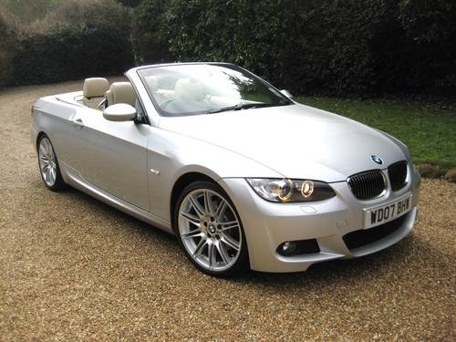 2007 BMW 325i M Sport Convertible With Just 5,000 Miles From New In vendita