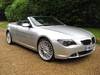 2005 BMW 630i Auto Convertible With Just 1 Private Owner From New In vendita