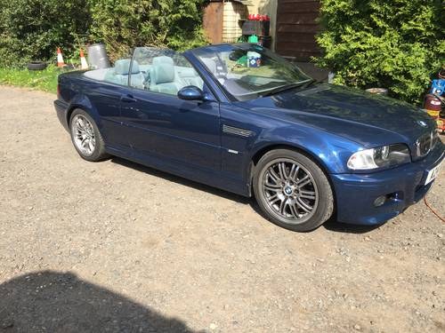 2004 BMW M 3 Convertible. For Sale