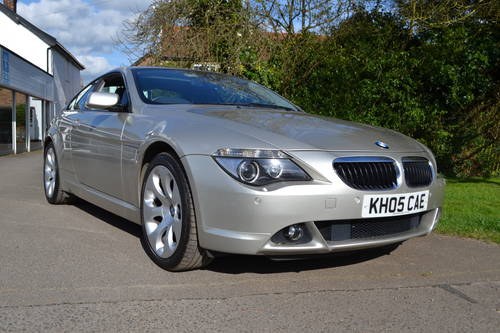 2005 BMW 6 Series 630i 2dr Auto SOLD