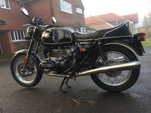 1977 Lovely Classic BMW R75/7 SOLD