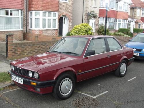 1989 BMW e30 320i Coupe Full Service History 2 Owners In vendita