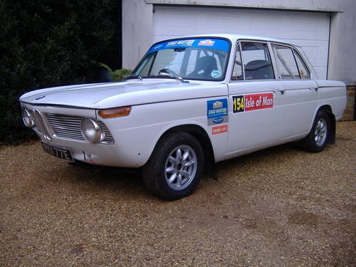 1965 BMW 1800 Stage Rally Car For Sale