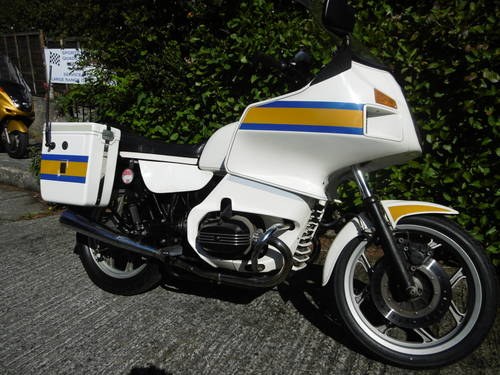 1987 Stunning R80 RT police bike  SOLD