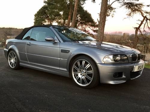 2005 Immaculate very low mileage M3 convertible For Sale
