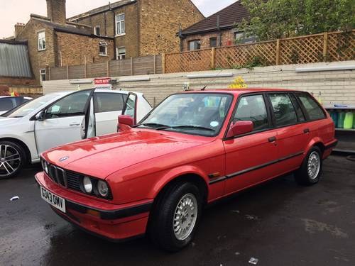 1989 BMW E30 318i Touring in beautiful Red 95k In vendita