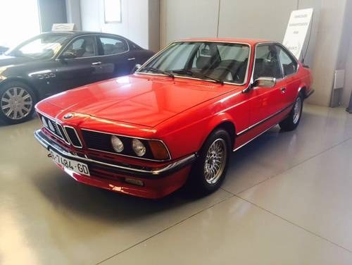 1984 BMW 635 CSI RED In vendita