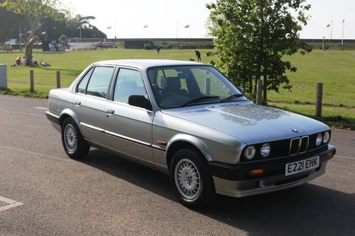 1988 BMW 316i 4 Door near concours For Sale by Auction