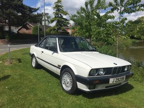 1989 BMW 320 Baur Convertible Automatic just 64,000 miles! For Sale by Auction