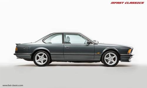 1987 BMW E24 M6 // JUST 18K MILES For Sale