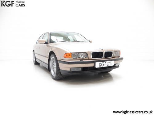 2000 A Luxurious BMW E38 735i with One Owner and Full BMW History VENDUTO