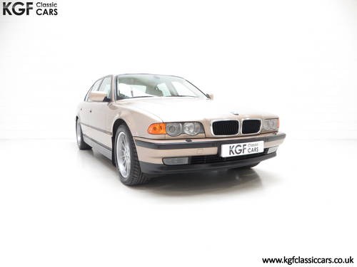 2000 A Luxurious BMW E38 735i with One Owner and Full BMW History VERKAUFT