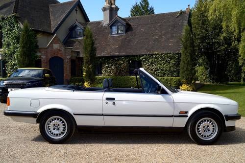1980 BMW E30 CONVERTIBLE - PRISTINE LOW MILEAGE 2 OWNER FBMWSH For Sale