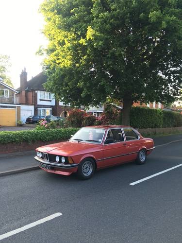 1982 BMW E21 320 coupe in Henna Red For Sale