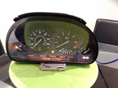 1996 BMW X5, E38 7, E39 5 Series Instrument Cluster Pixel Repairs For Sale