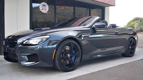 2016 BMW M6 Roadster = Grey(~)Black 4.7k miles Auto $99.9k   In vendita