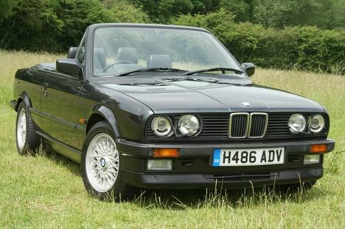 1990 BMW 325i Convertible Manual - 3 Owners SOLD