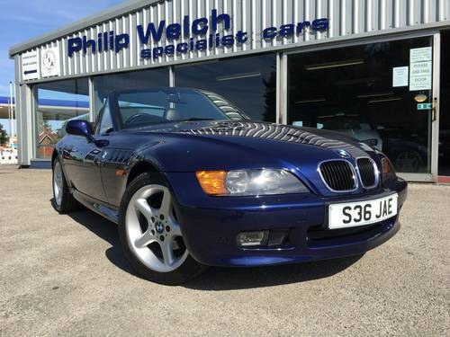 1998 BMW Z3 1.9 CONVERTIBLE 22,000 MILES ONLY In vendita