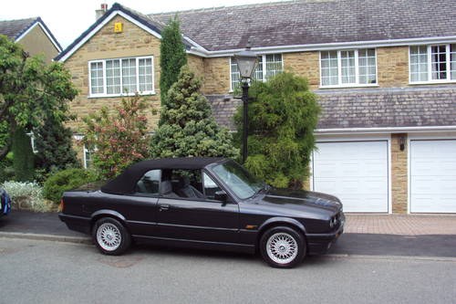 1992 (K) E30 Bmw 320I Convertible 1 Owner Car In vendita