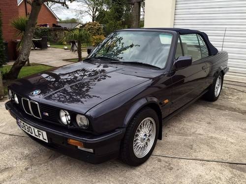 1989 BMW 325i motorsport convertible one of only 250 made For Sale