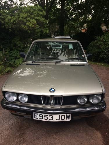 1987 BMW 518i LUX E28 For Sale SOLD