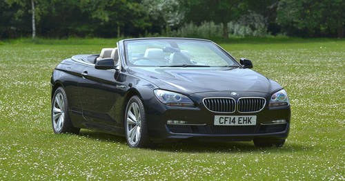 2014 BMW 6 Series 640D SE DHC Convertible SOLD