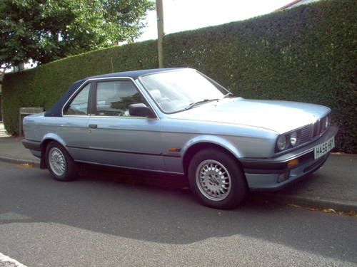 1991 BMW E30 316 BAUR CONVERTIBLE In vendita