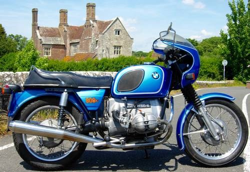 1976 Tax Exempt BMW R60/6, Just restored, with panniers In vendita