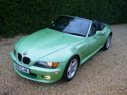 1999 Superb BMW Z3 2.8i Wide Body in Palmetto Green VERKAUFT