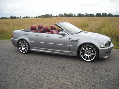 2004 BMW M3 E46 CONVERTIBLE 6 SPEED MANUAL 84000 MLS For Sale