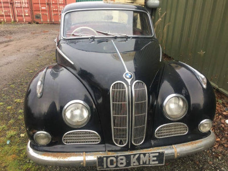 BMW 502 saloon 1957 3.2 ltr restoration project