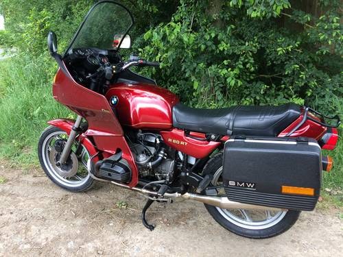 1985 BMW R80RT , Single family ownership, 17,000 miles. SOLD