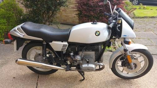 1982 Classic BMW R65LS motorcycle, extremely low miles For Sale