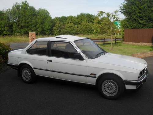 1987 BMW 320i Manual Last Owner 18+years FSH For Sale