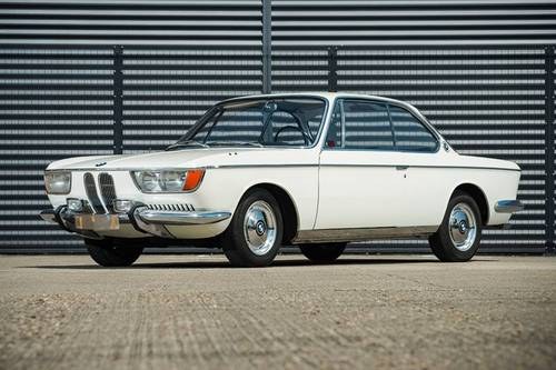 1966 BMW 2000 CS - German delivered & 30,000km Lot No.: 454 For Sale by Auction