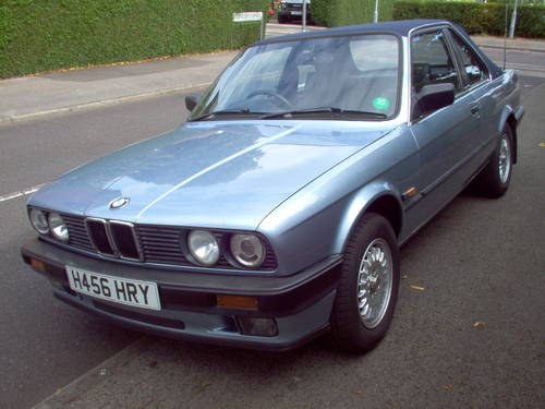 1991 BMW 316I BAUR CONVERTIBLE E30 In vendita