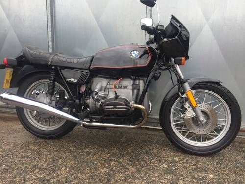 1980 BMW R45 450 MINTER! CLASSIC LOW MILES CRUISER BOBBER CHOPPER For Sale