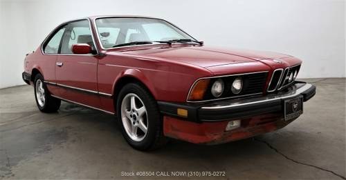 1987 BMW M6  In vendita