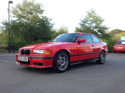 1997 BMW E36 318is with 323i engine conversion Hellrot In vendita