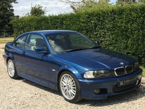 2001 BMW 330ci M-Sport **MANUAL GEARBOX, £3,000 Options, As New** SOLD