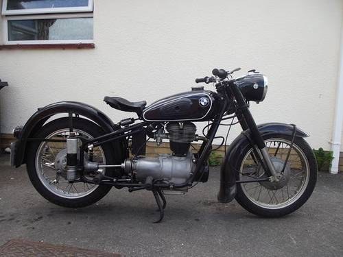 Lot 81 - A 1954 BMW R25-3 - 01/09/17 For Sale by Auction