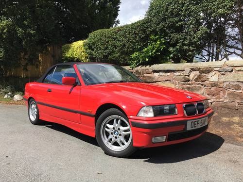 1998 BMW 323 convertible E36 * low miles * FSH * For Sale