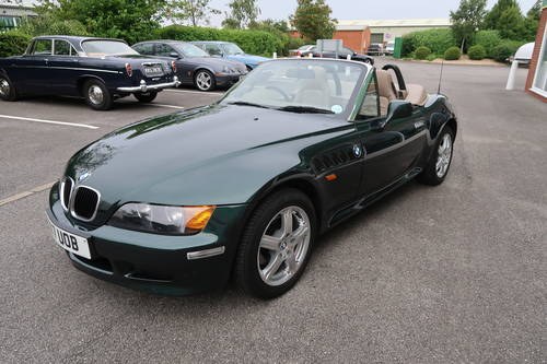 2000 BMW Z3 1.9 Roadster Convertible, 11,822 miles  SOLD
