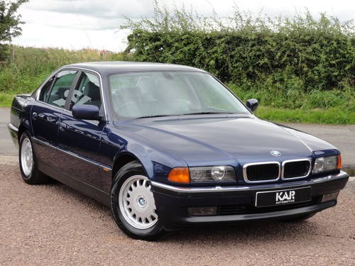 BMW E38 735i Saloon, Automatic, 1998 / R Reg, FSH, 2 Owners SOLD
