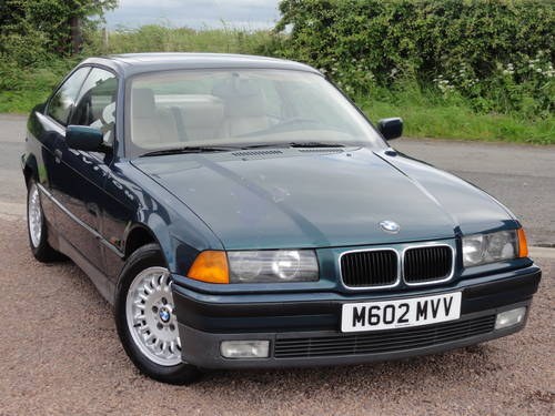 1995 BMW E36 320i Coupe, Manual, 88k, *** Left Hand Drive *** For Sale