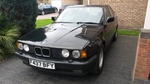 1989 BMW 535i SE  £3,999 to Good Home VENDUTO